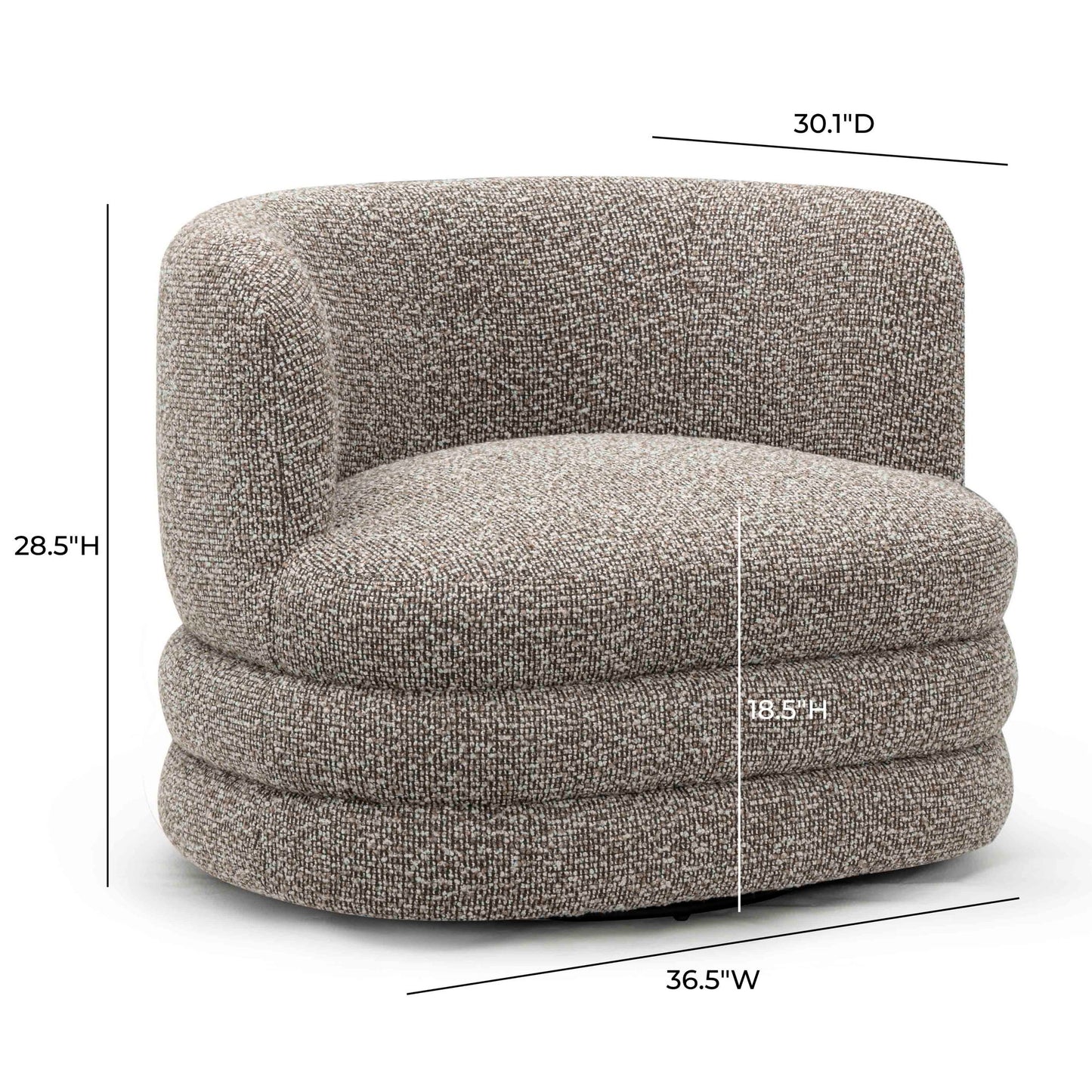 Astor - Swivel Hotel Lounge Chair
