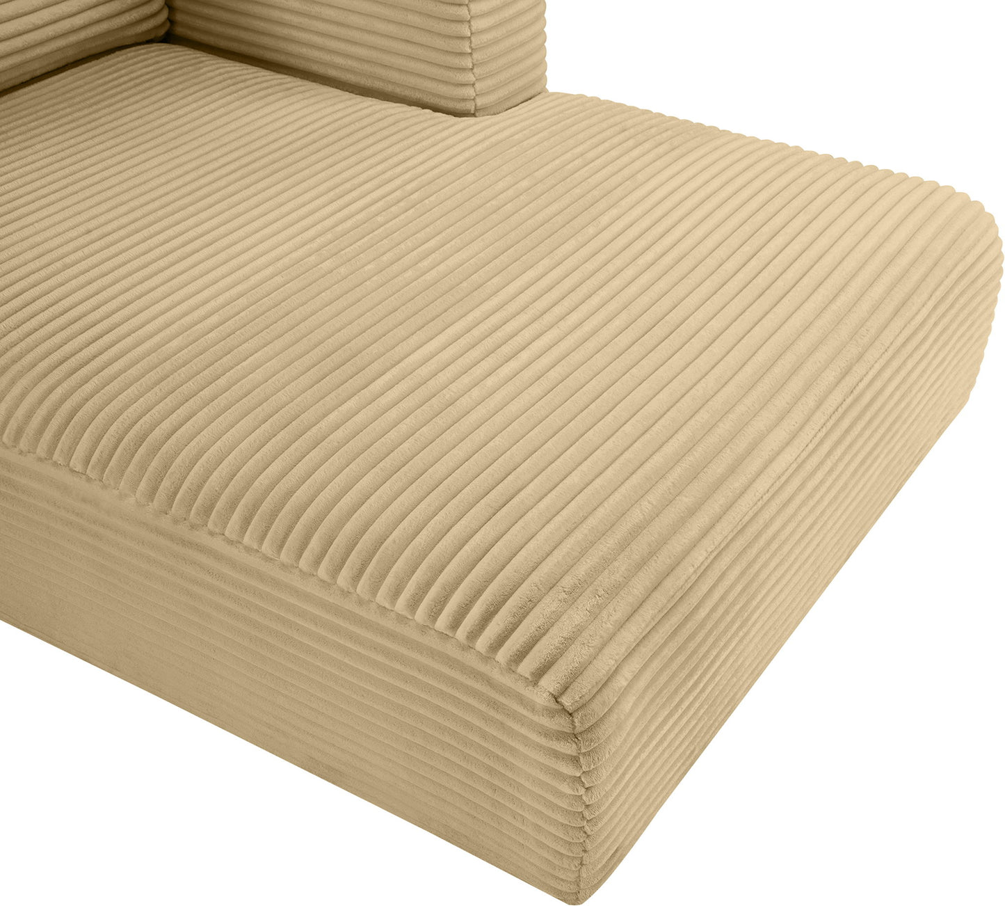 Shaggy - 5 Piece Modular Sectional With Chaise