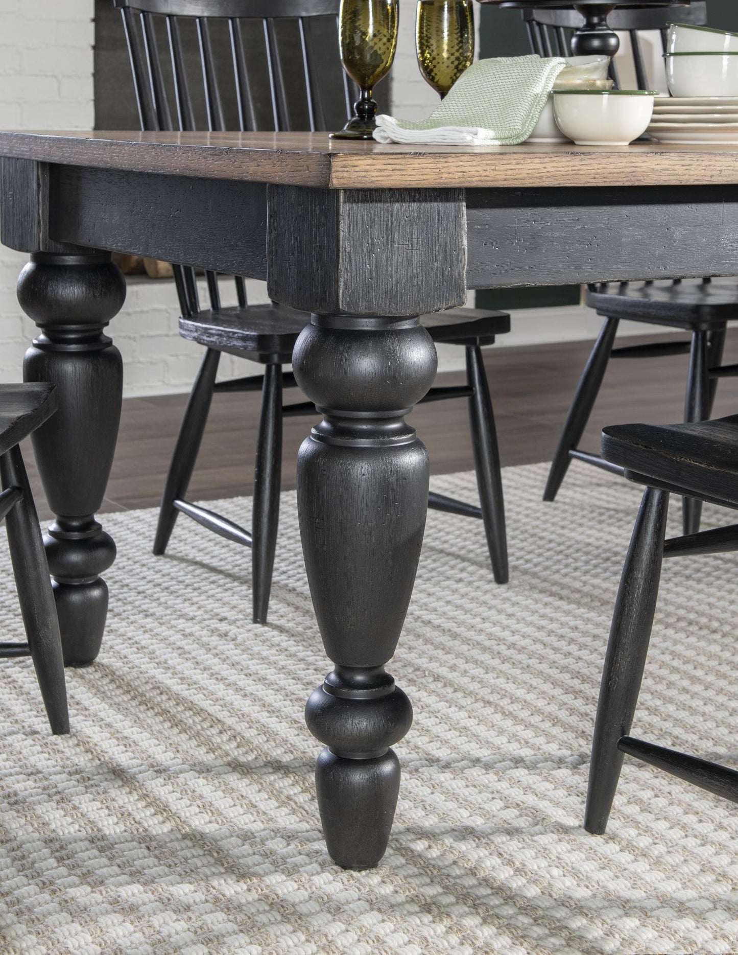 Vintage Market - Chimney Leg Counter Height Table