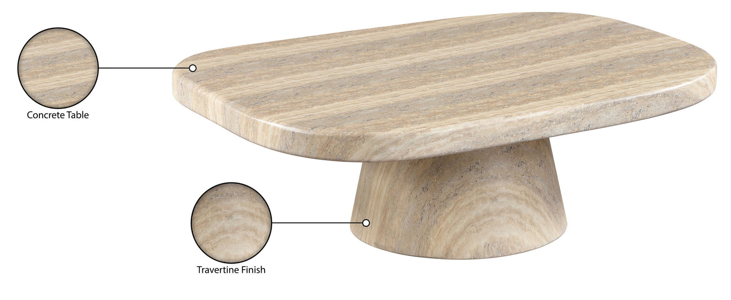 Prato - Concrete Indoor/Outdoor Coffee Table