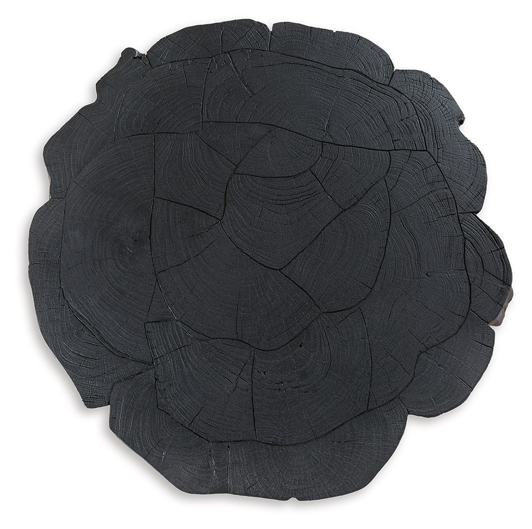 Wimbell - Round Cocktail Table - Black