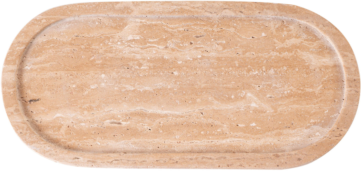 Vanta - Tray (Set of 2) - Travertine