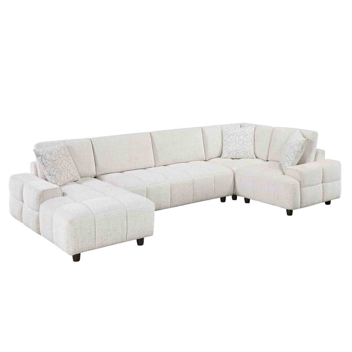 Tessella 4-Piece Modular Sectional with Left Chaise