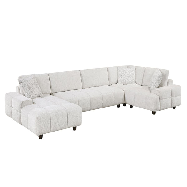 Tessella 4-Piece Modular Sectional with Left Chaise