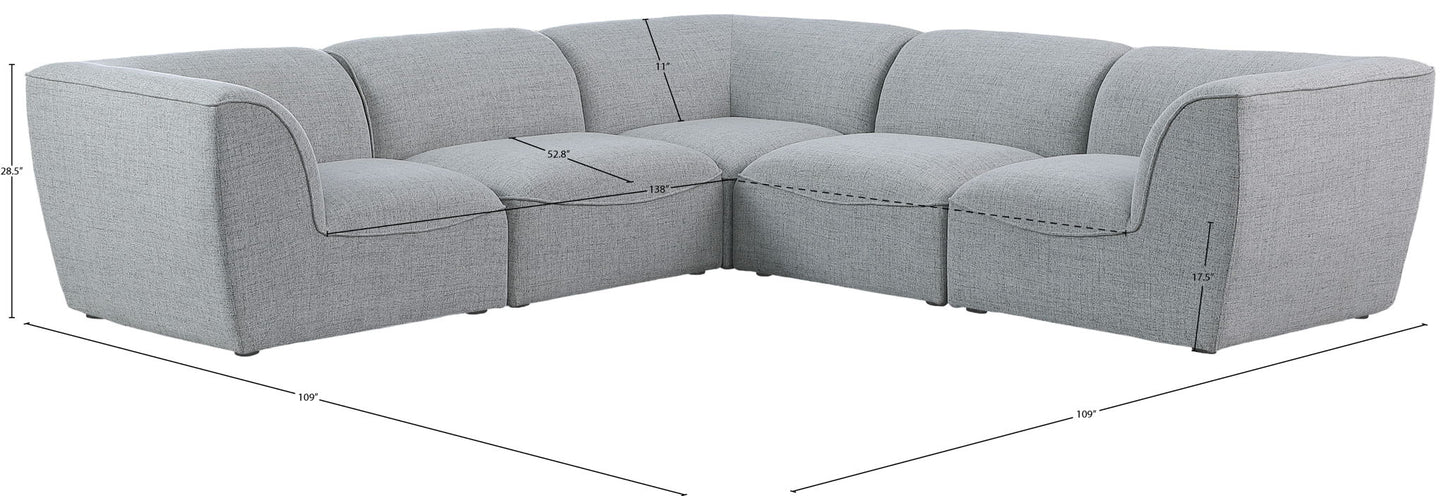 Miramar - 5 Piece Modular Sectional