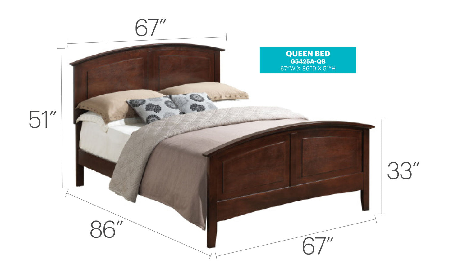 Glory Furniture - Hammond - Bed