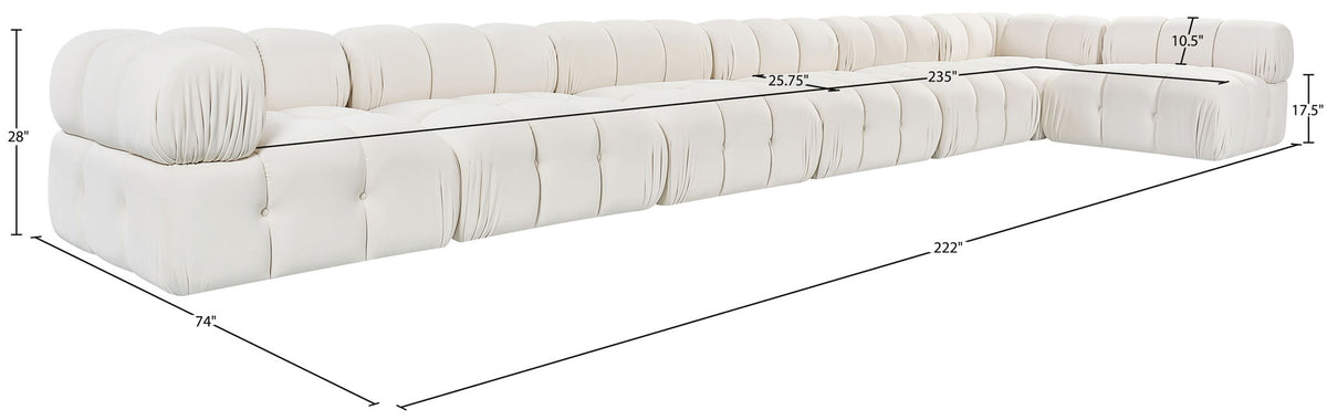 Orin - 7 Piece Modular Sectional (5 Modular Chairs, 2 Corner Chairs)