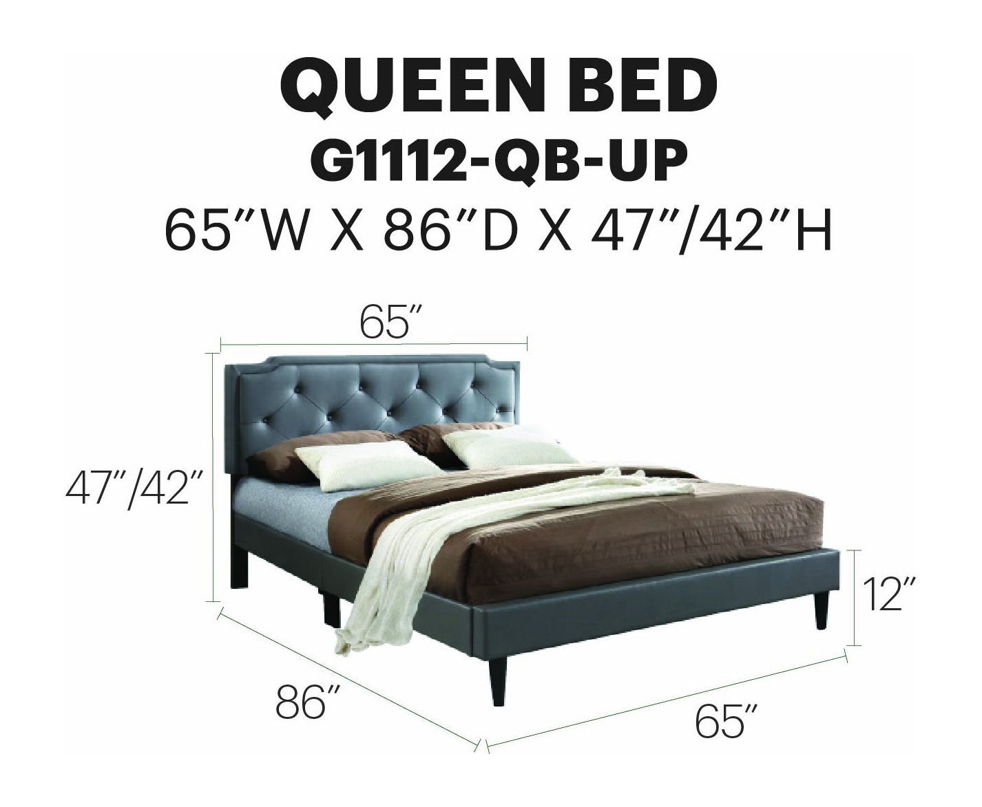 Glory Furniture - Deb - Bed