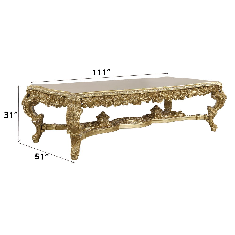 Bernadette - Dining Table - Gold