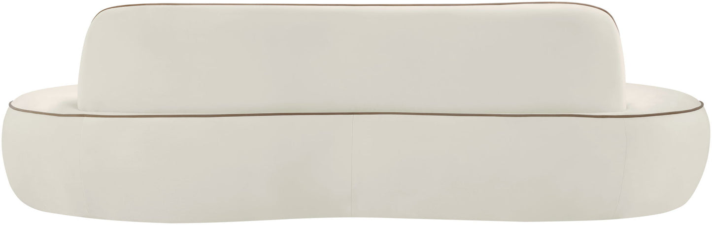 Swerve - Velvet 101" Upholstered Sofa