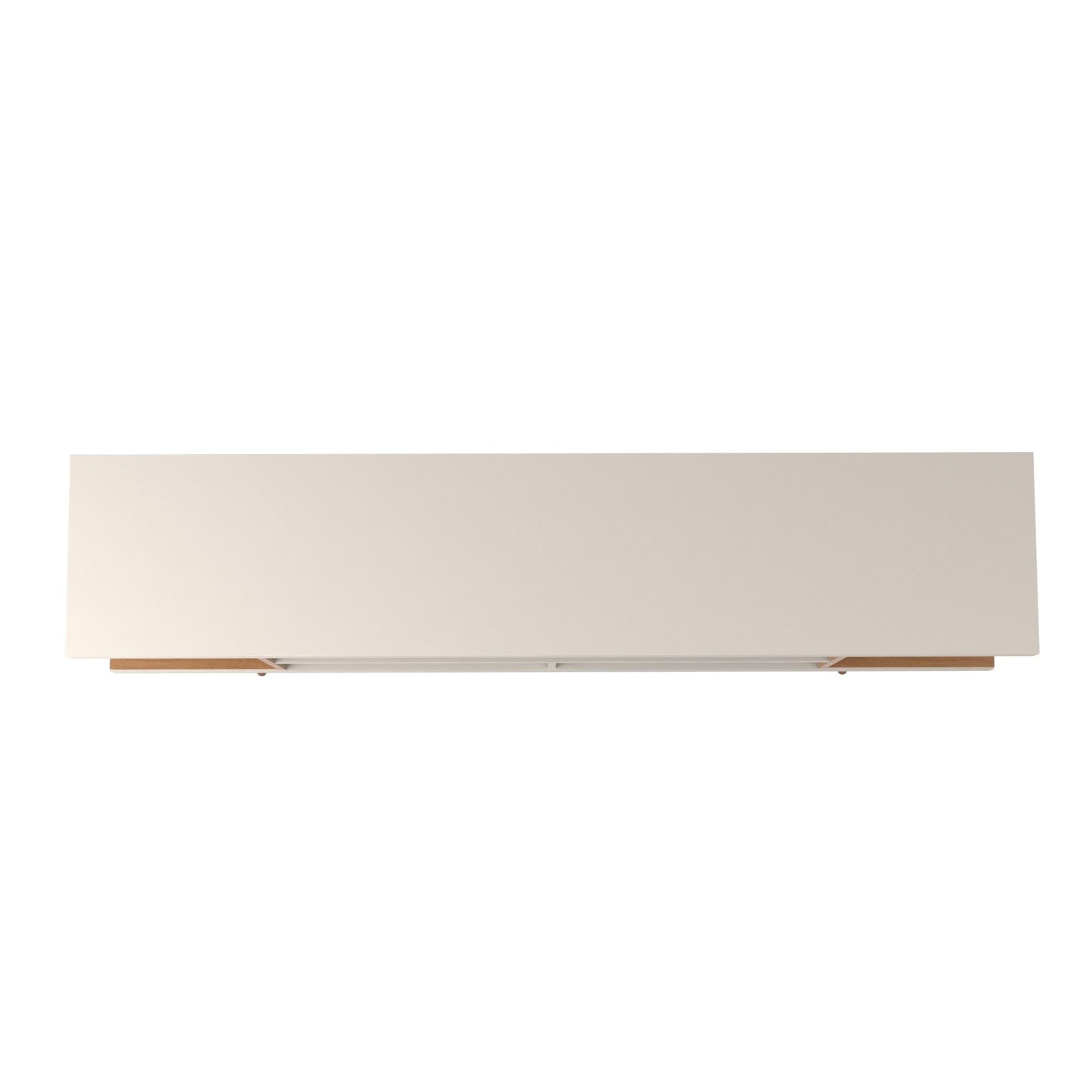 Manhattan Utopia - TV Stand - Off White And Maple Cream