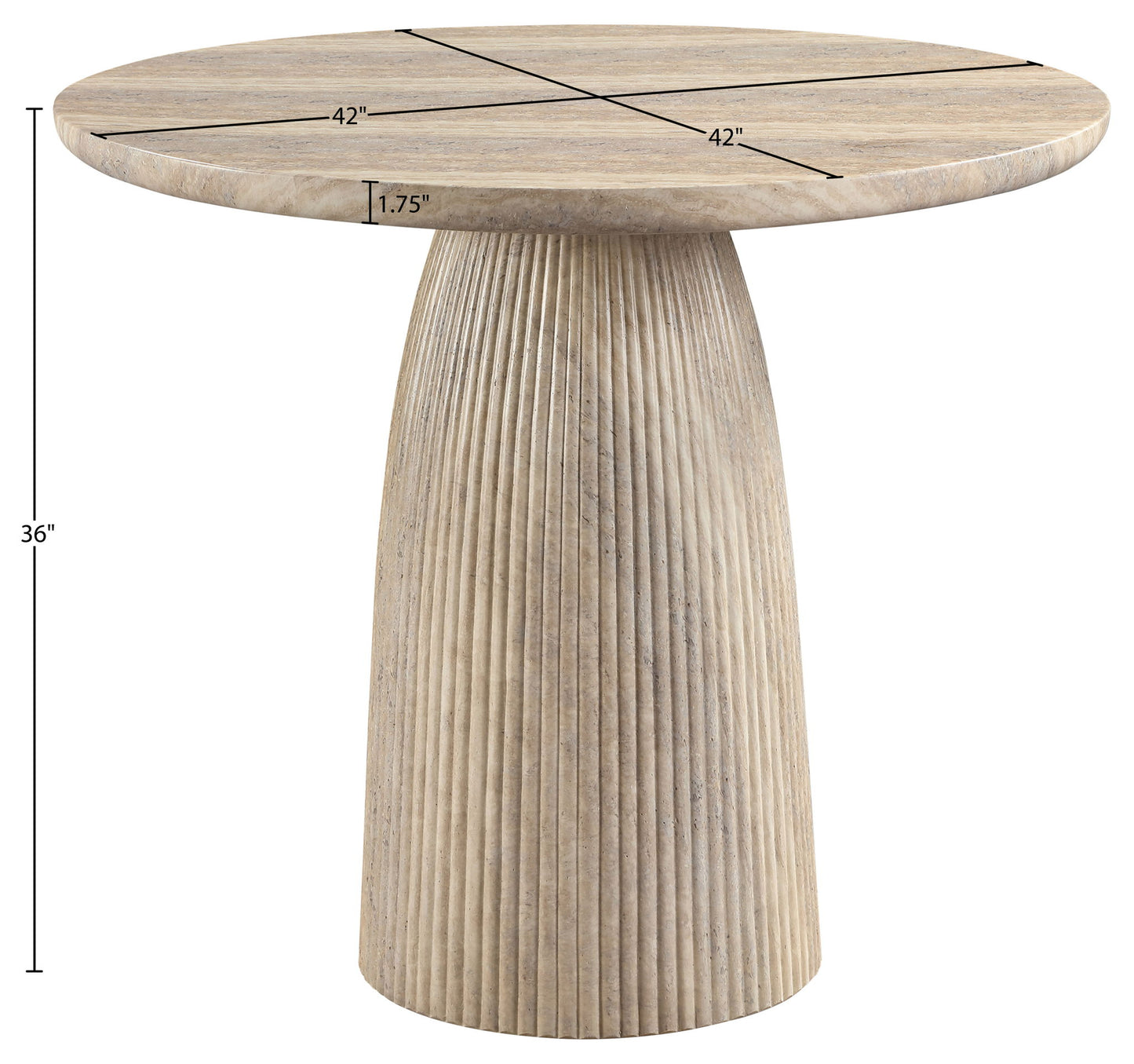 Venosa - Traverine Table