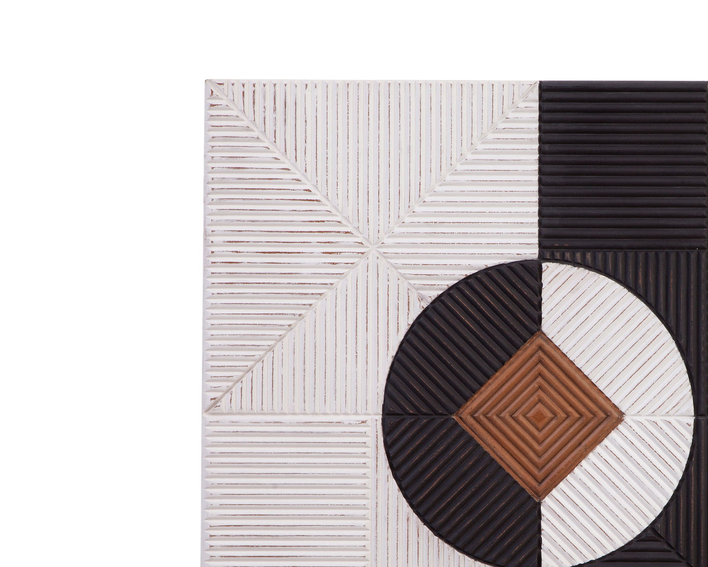 Mercury Wall Hanging - White / Black