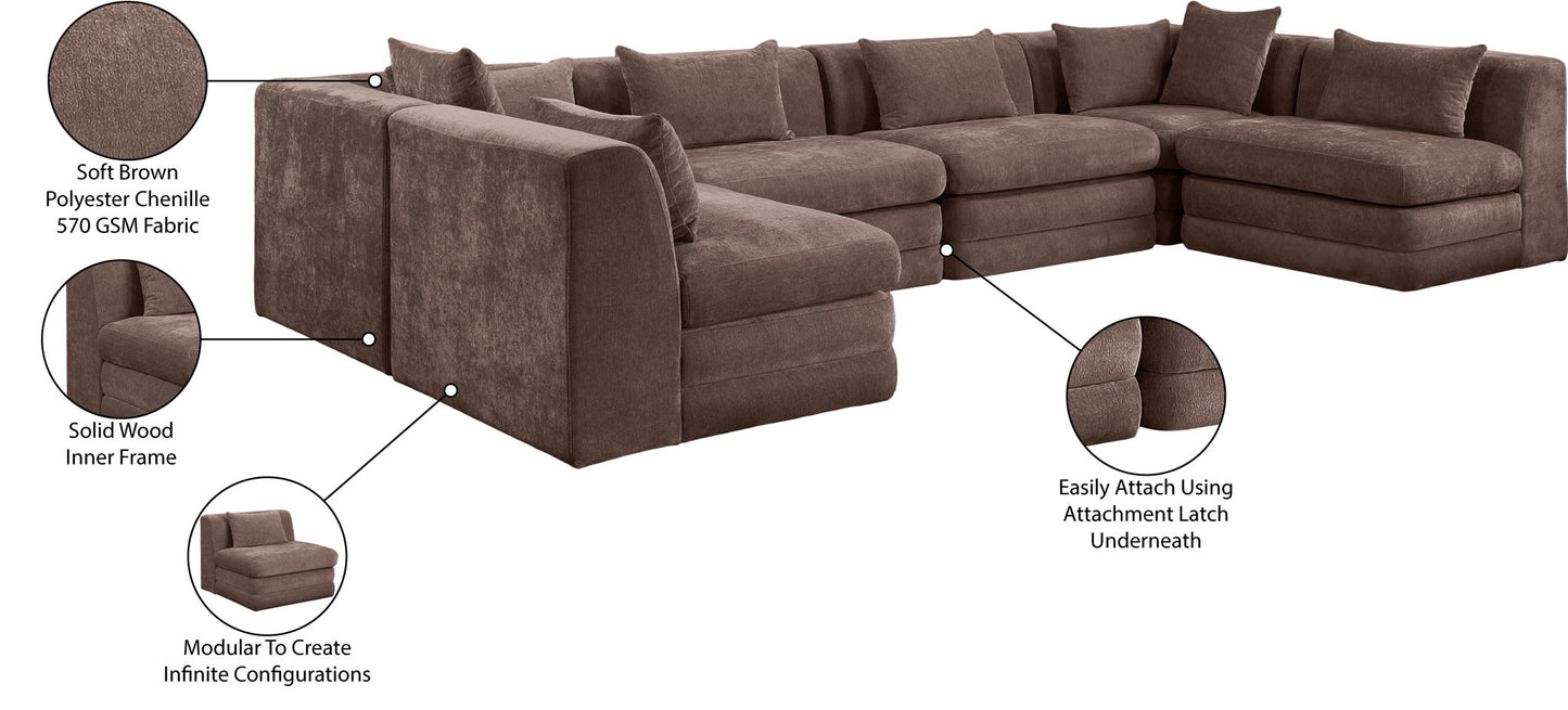 Stellar - 6 Piece Upholstered Modular Sectional