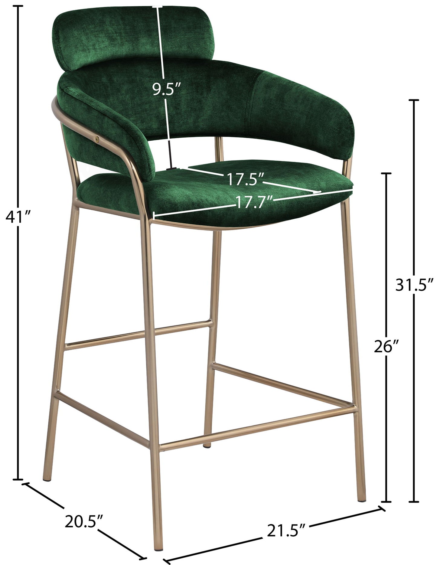 Yara - Counter Stool