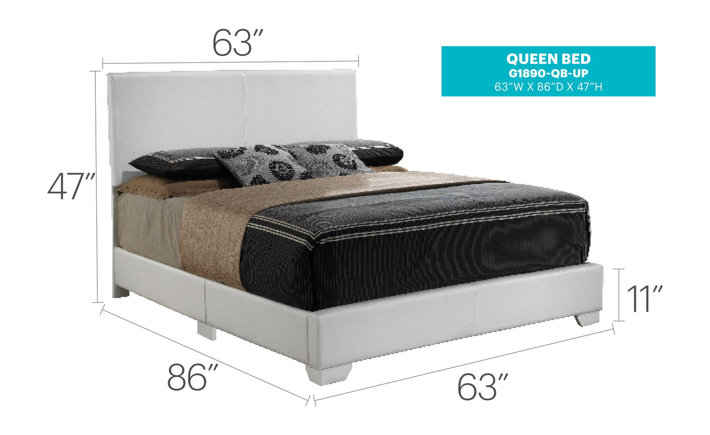 Glory Furniture - Aaron - Bed