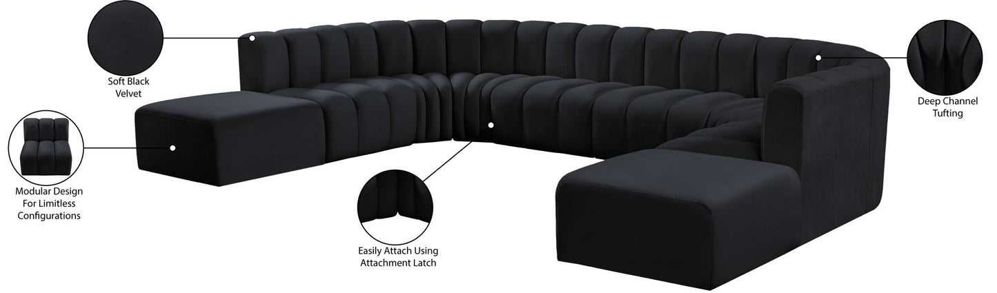 Arc - Velvet Modular Sectional
