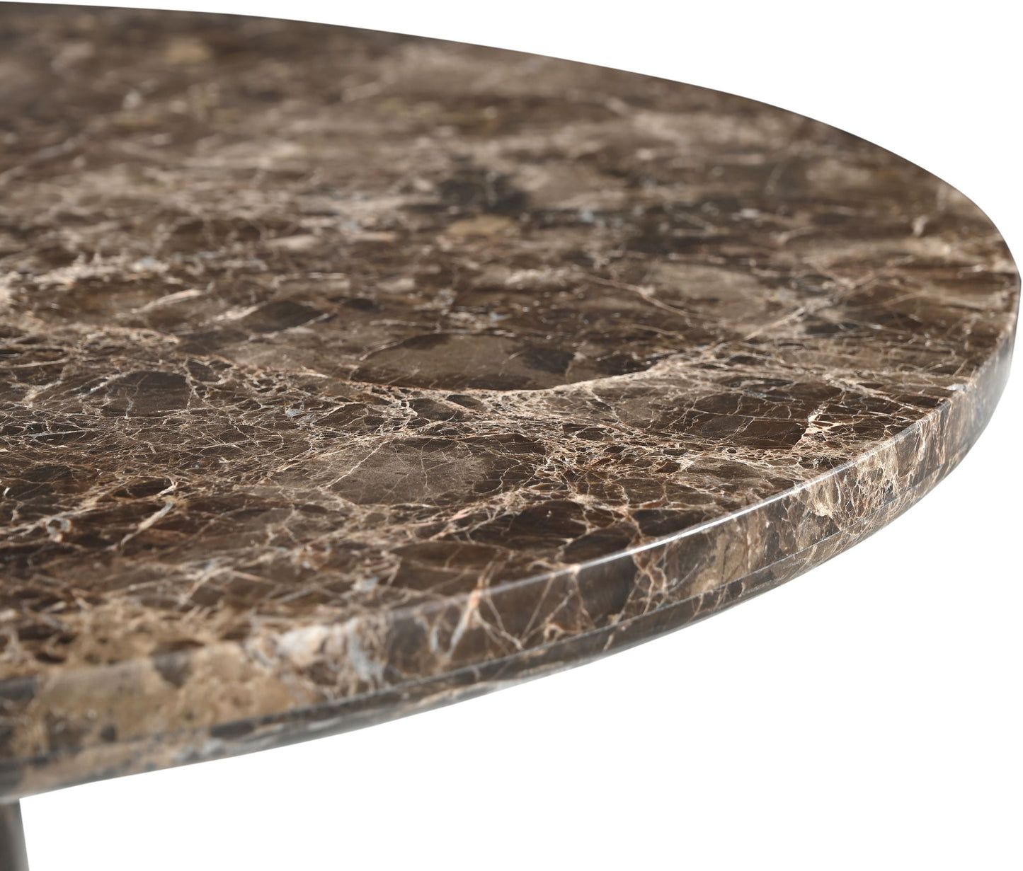 Fontelina - 30" Genuine Marble Bistro Dining Table