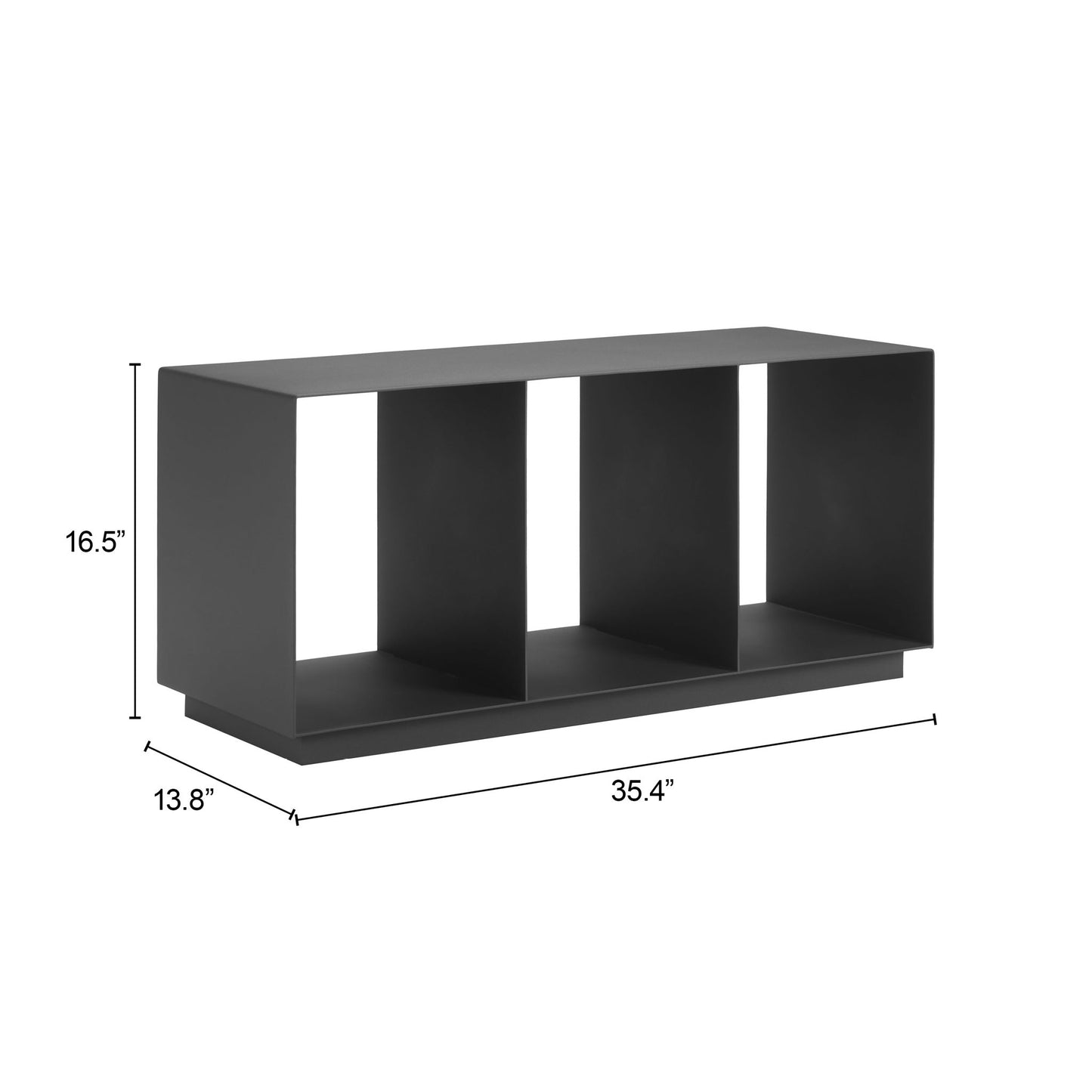 Kokos - Outdoor Coffee Table - Charcoal