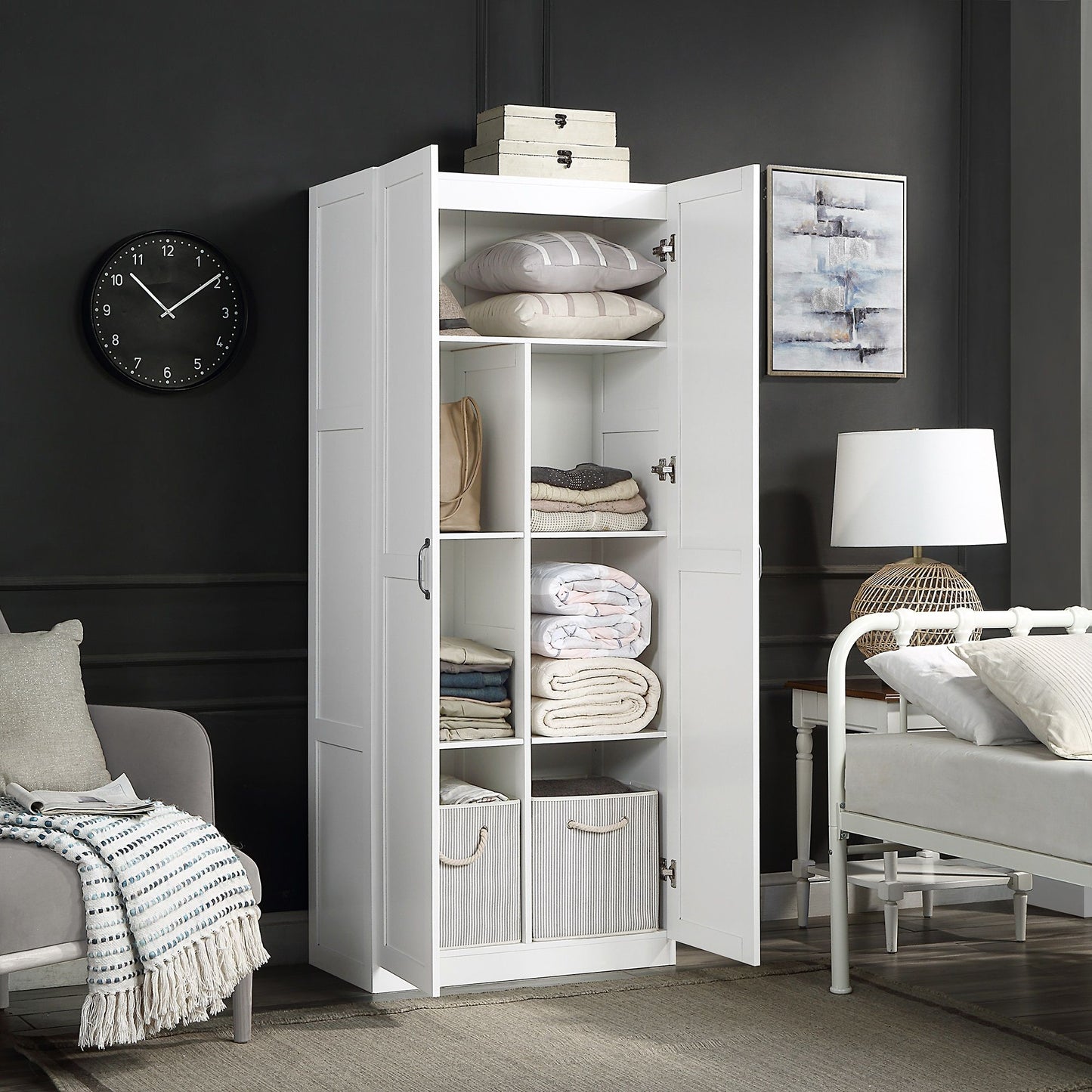 Manhattan Hopkins - Storage Cabinet With 7 Shelves