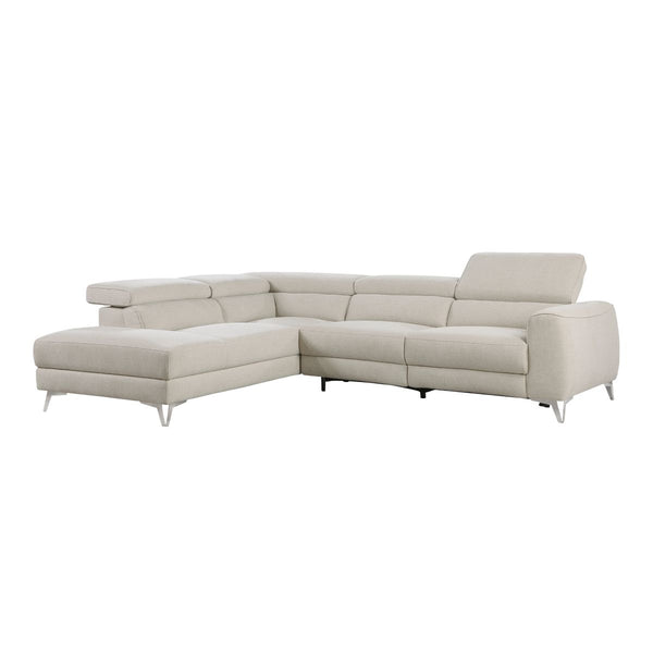 Bienvenue 2-Piece Power Reclining Sectional with Left Chaise