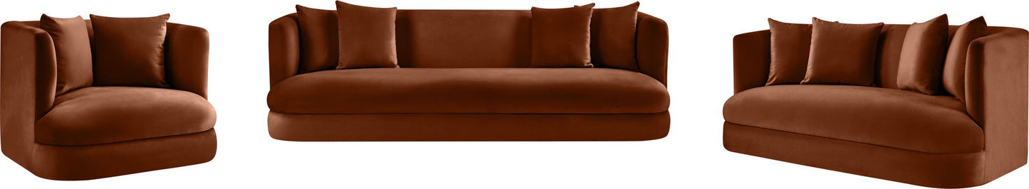 Alder - Loveseat - Cognac