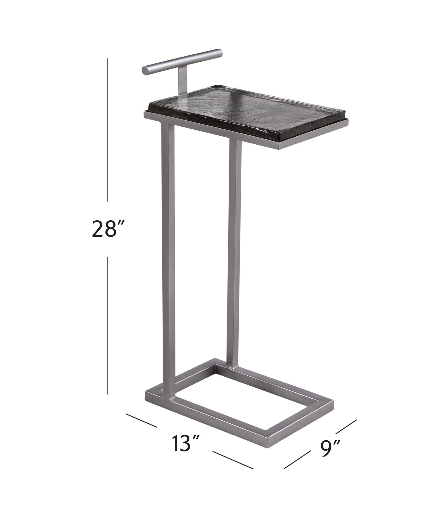 Evelyn - Accent Table - Dark Gray