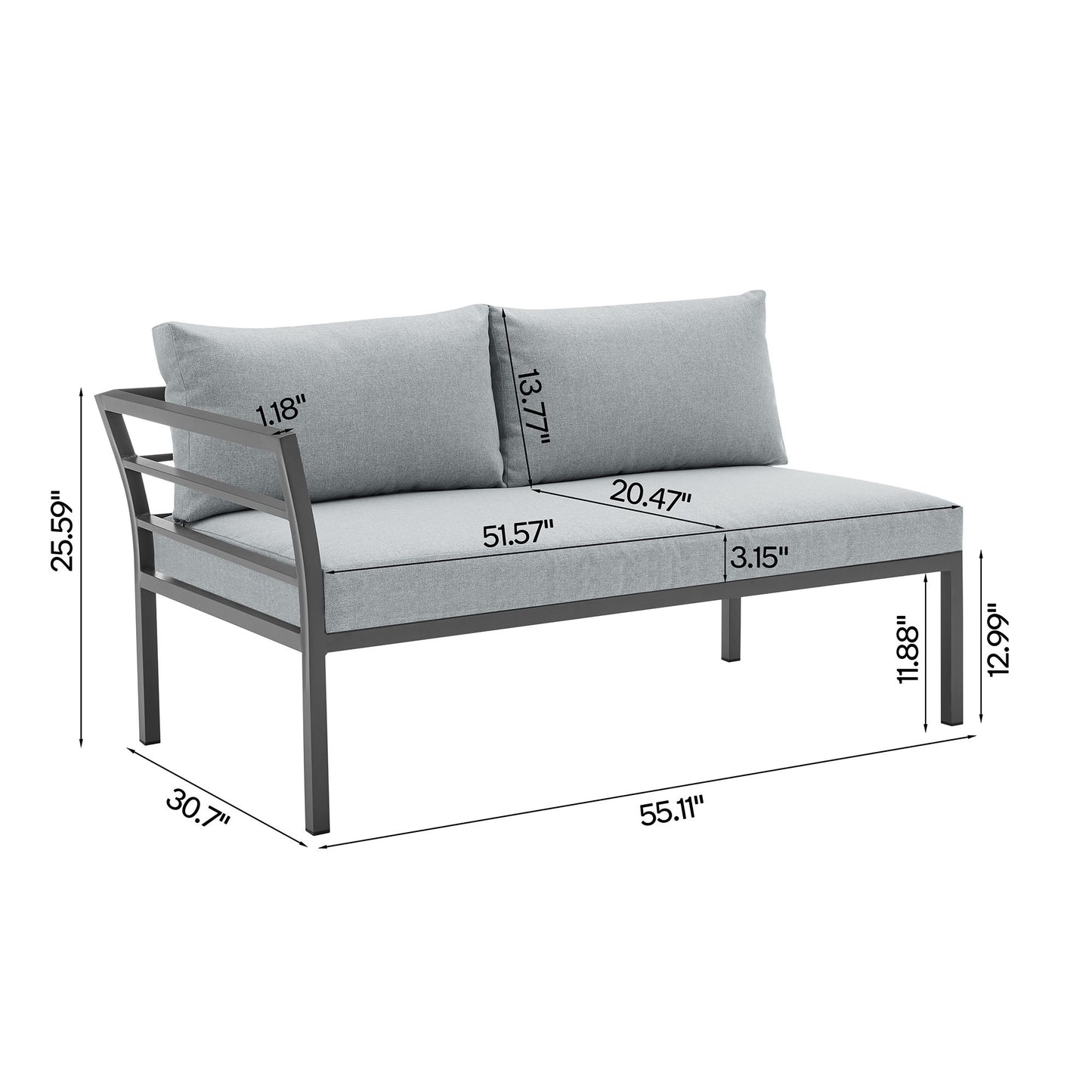 Manhattan Sunnyside - Conversation Set
