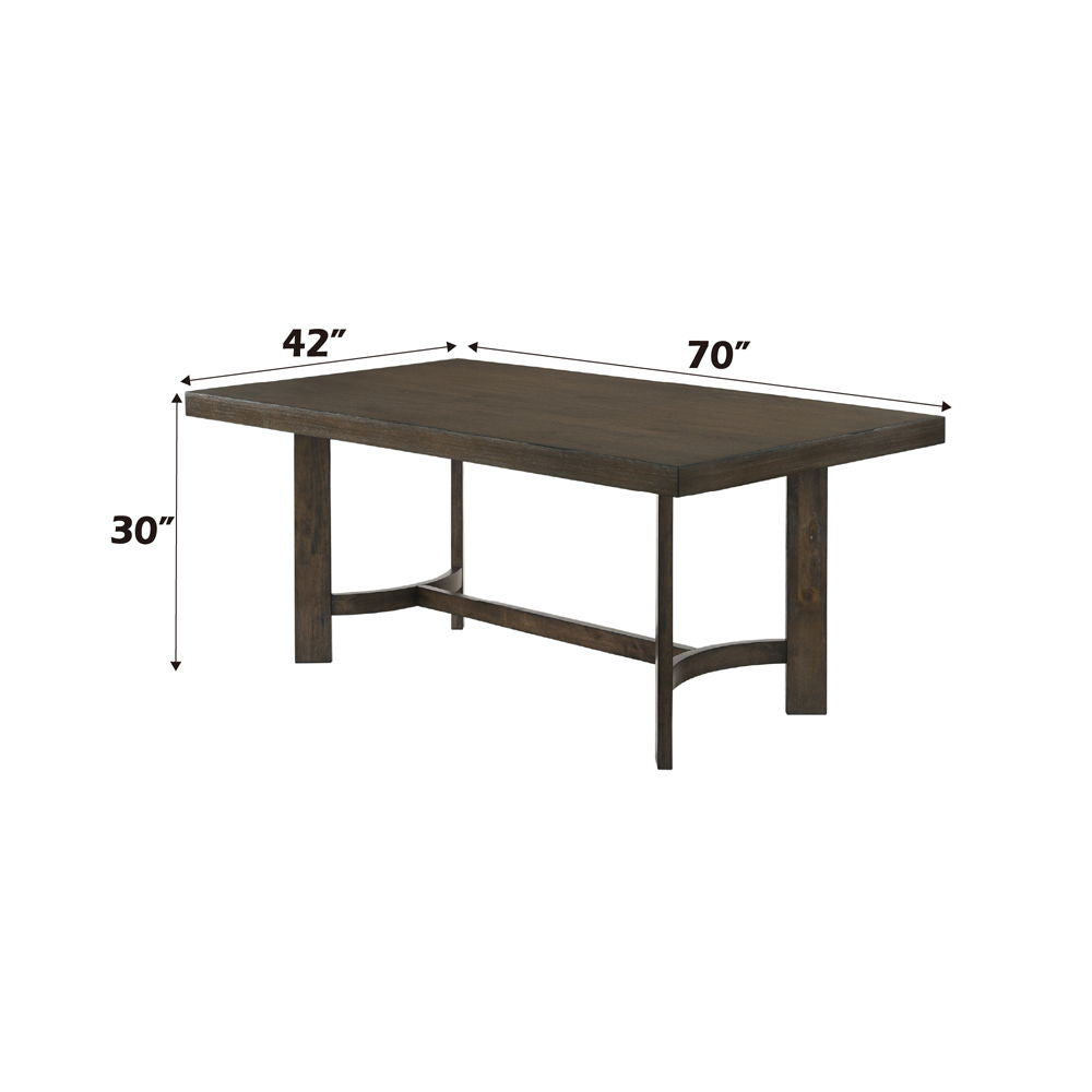 Farren - Dining Table - Weathered Oak