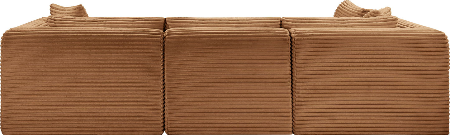 Shaggy - Fabric 4 Piece Modular Sectional