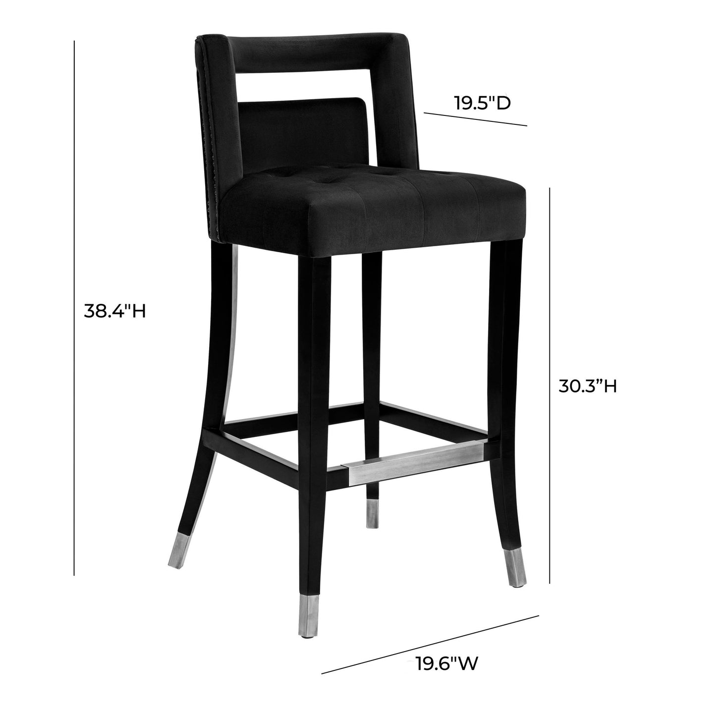 Hart - Velvet Stool