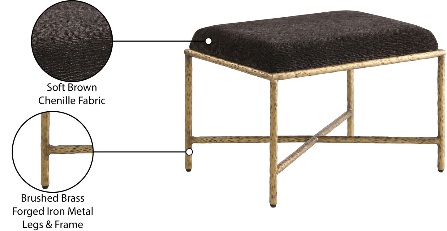 Valley - Bench With Gold Frame
