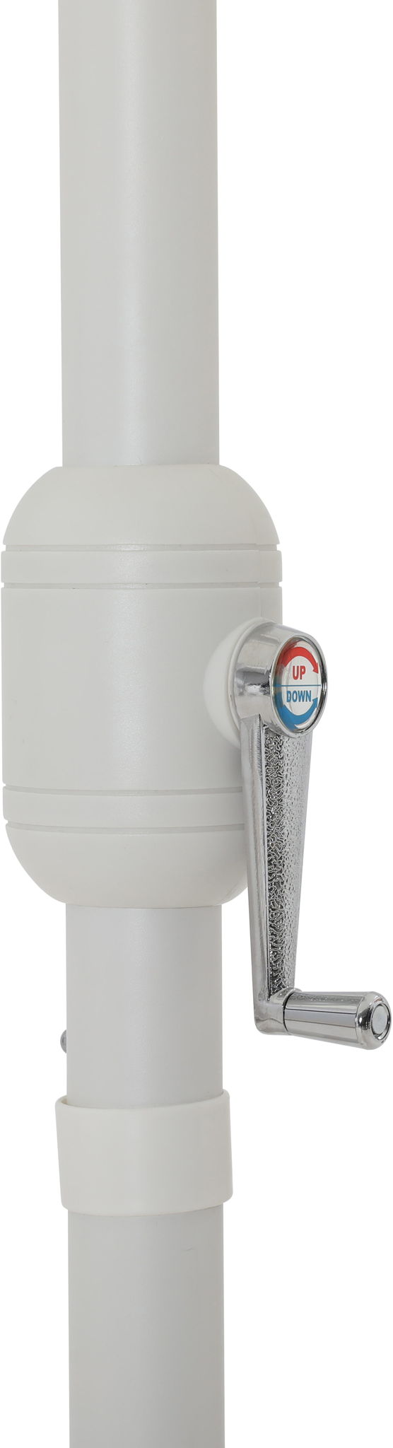 Amalfi - Patio Umbrella - White Base / White Pole
