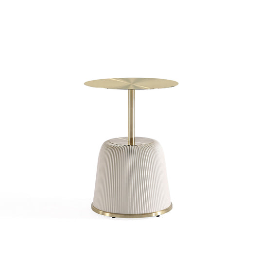 Manhattan Anderson - Metal Top End Table