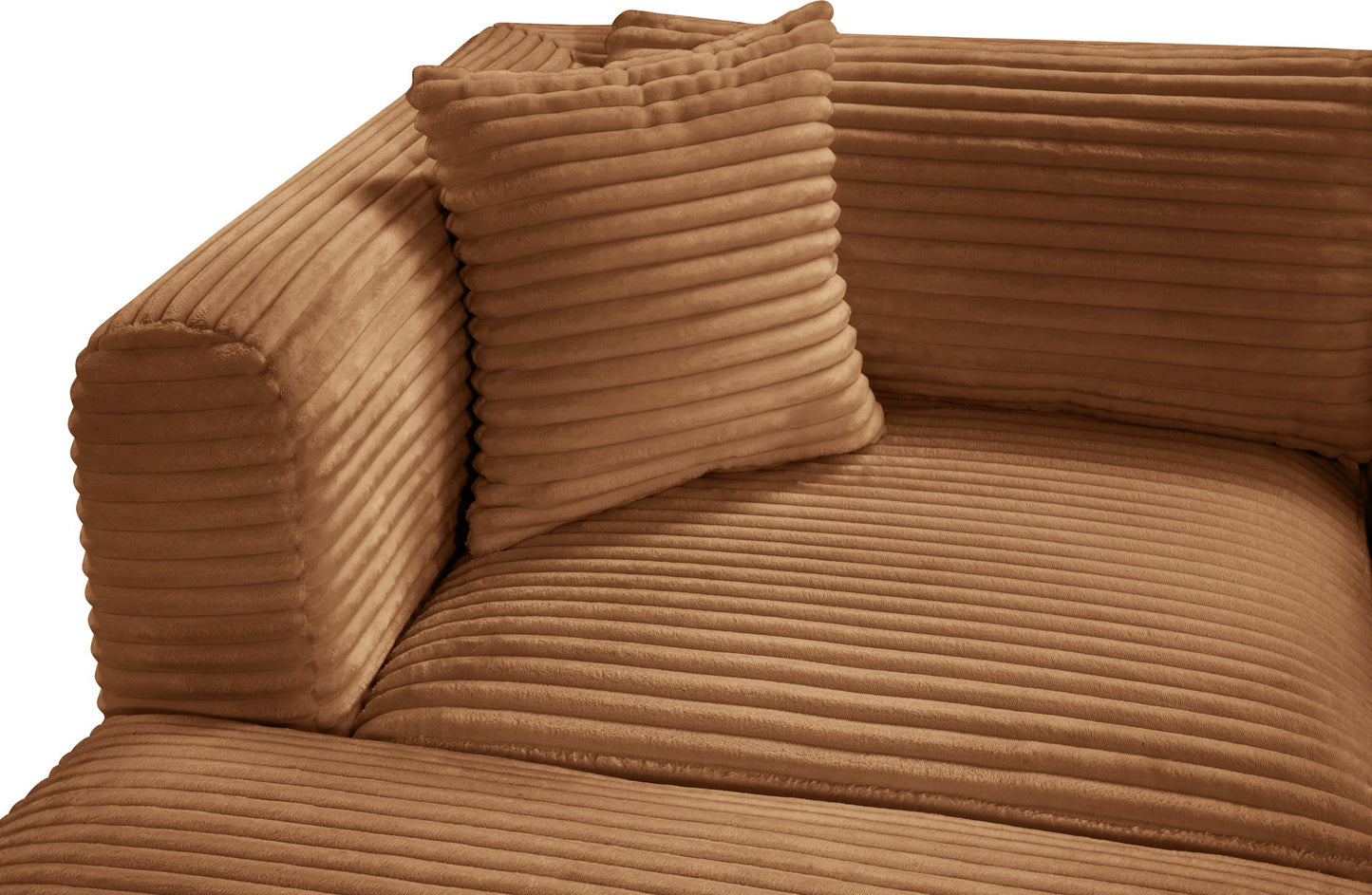 Shaggy - Fabric 4 Piece Modular Sectional