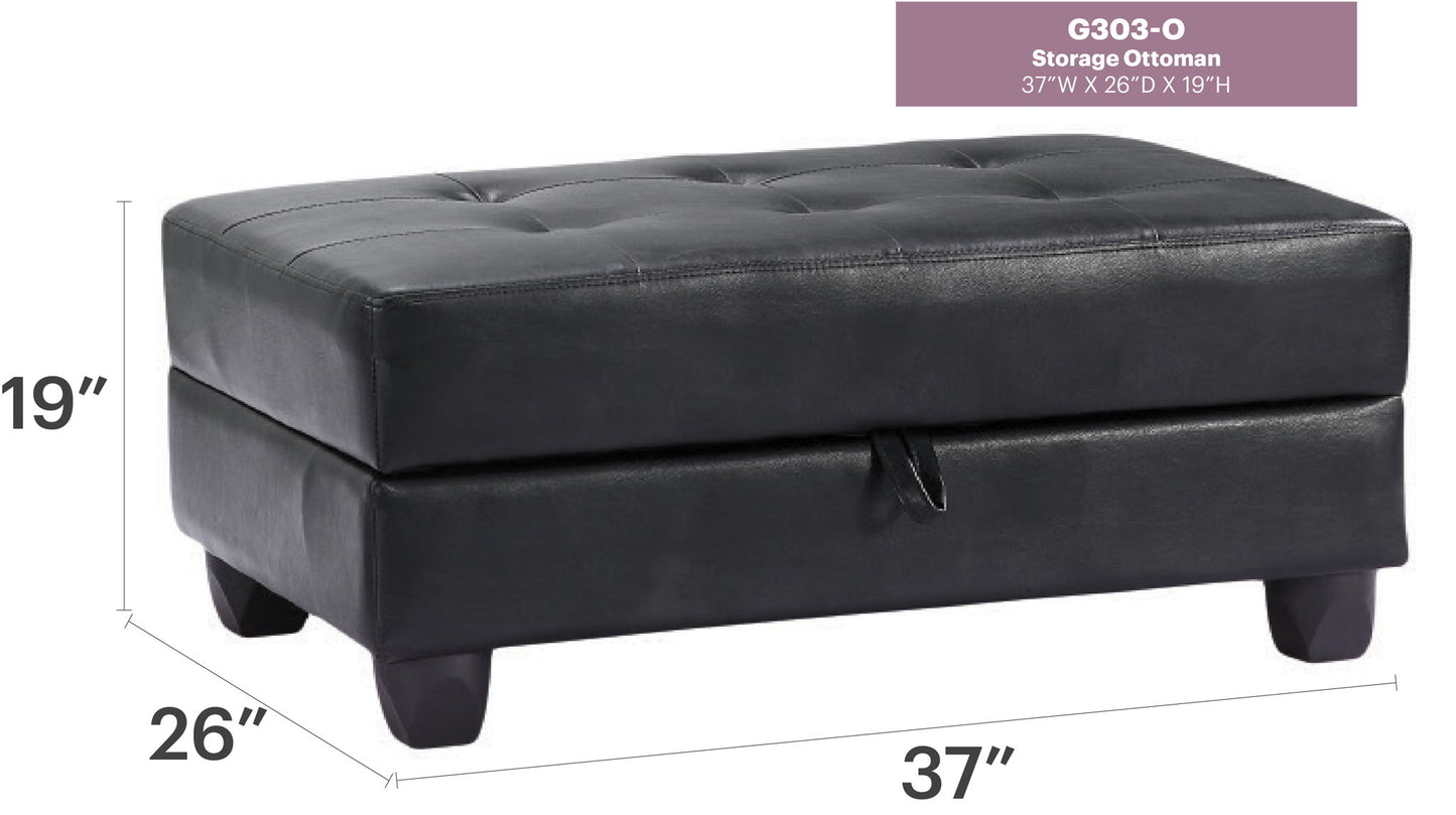 Glory Furniture - Revere - Ottoman