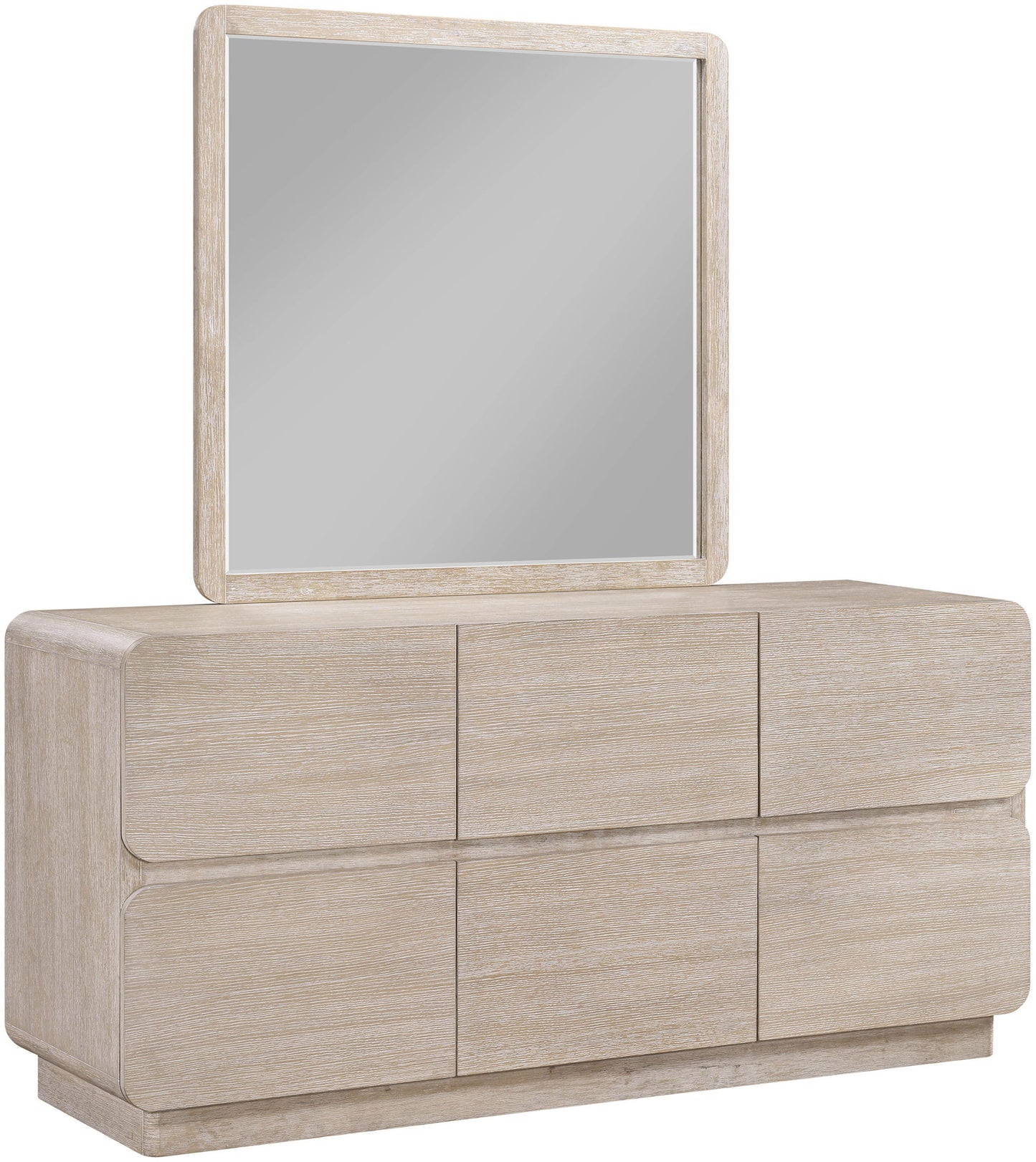 Adagio - Solid Wood And Oak Veneer Dresser