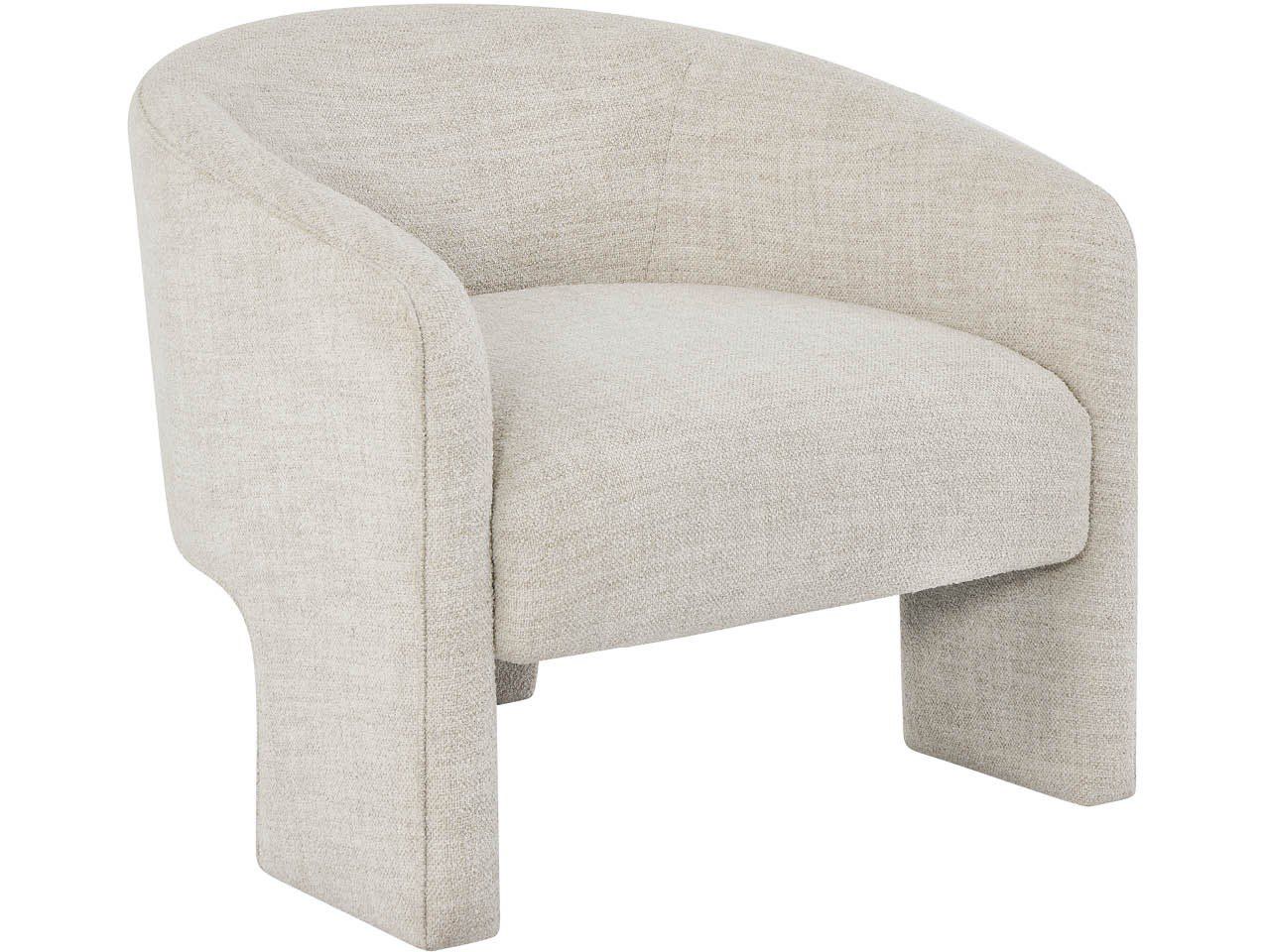 Kenzi - Accent Chair - Gray / White