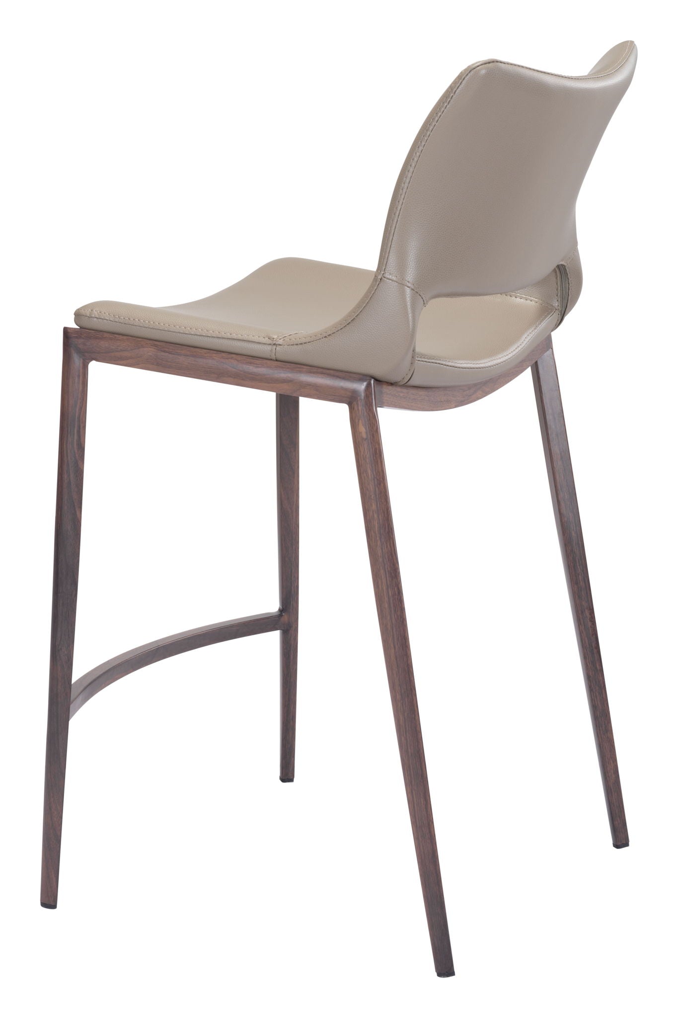 Ace - Counter Chair With Walnut Legs (Set of 2)