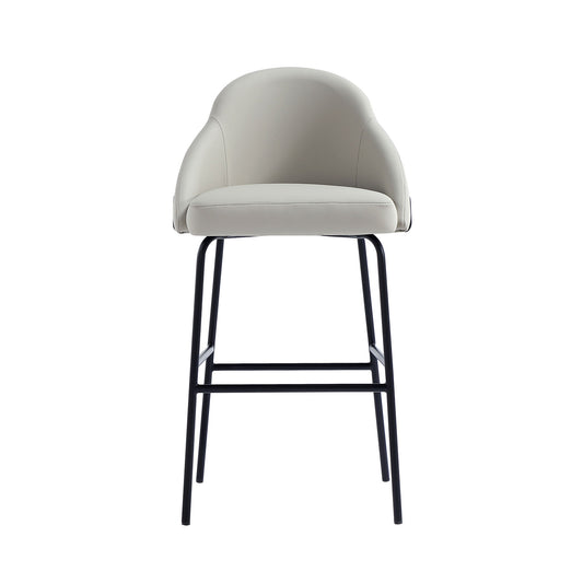 Manhattan Gracie - Barstool With Black Base