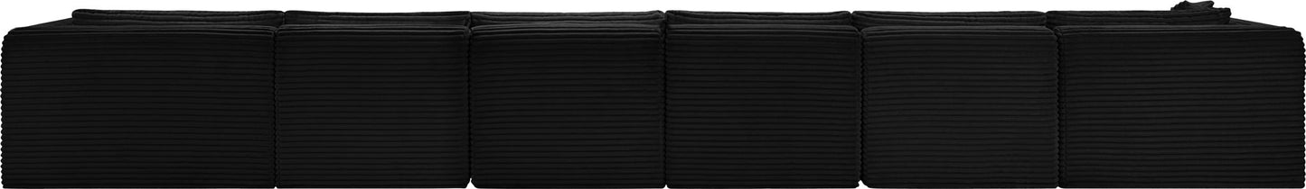 Shaggy - 6 Piece Modular Sectional With Chaise