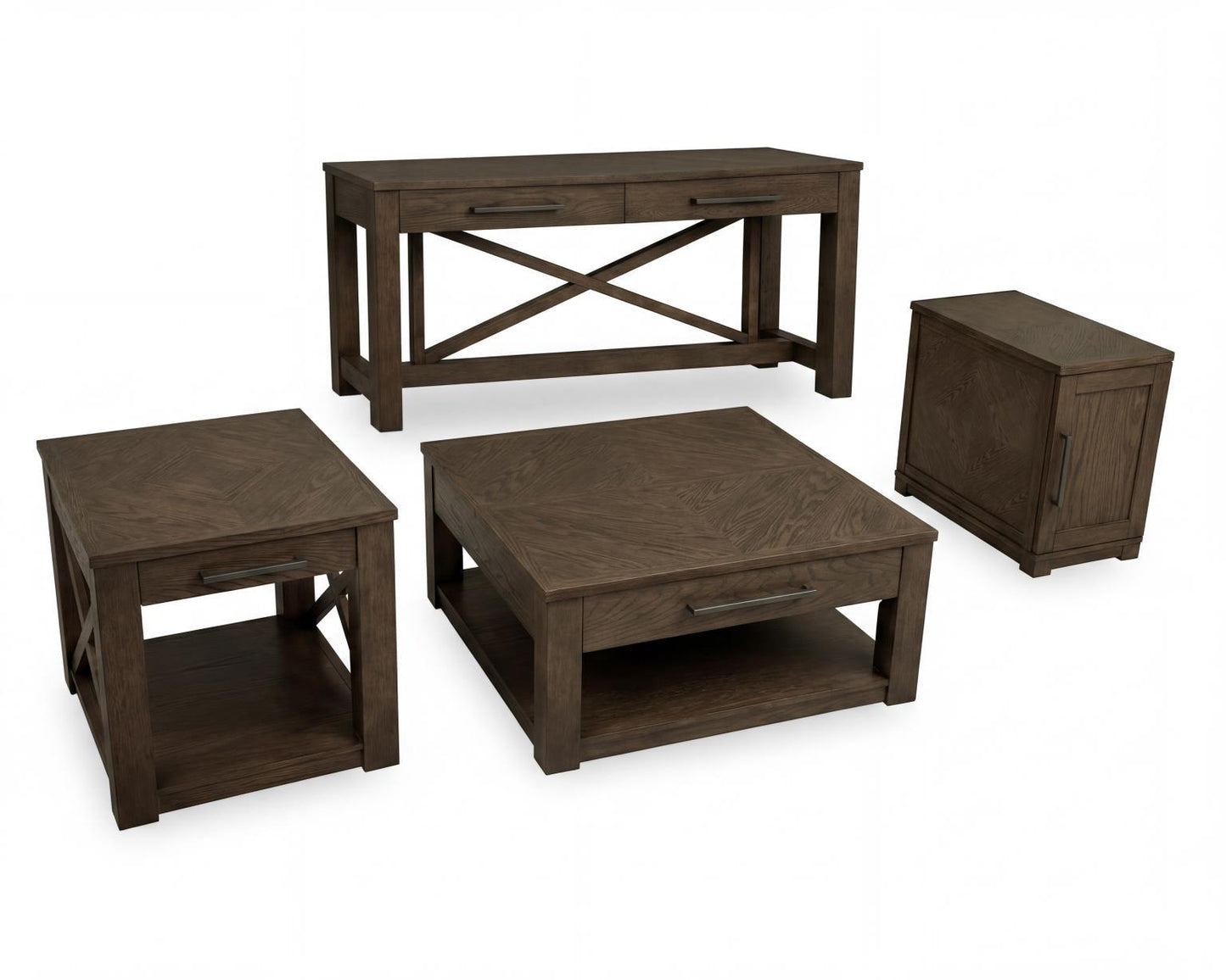 Ellison - End Table - Desert Oak