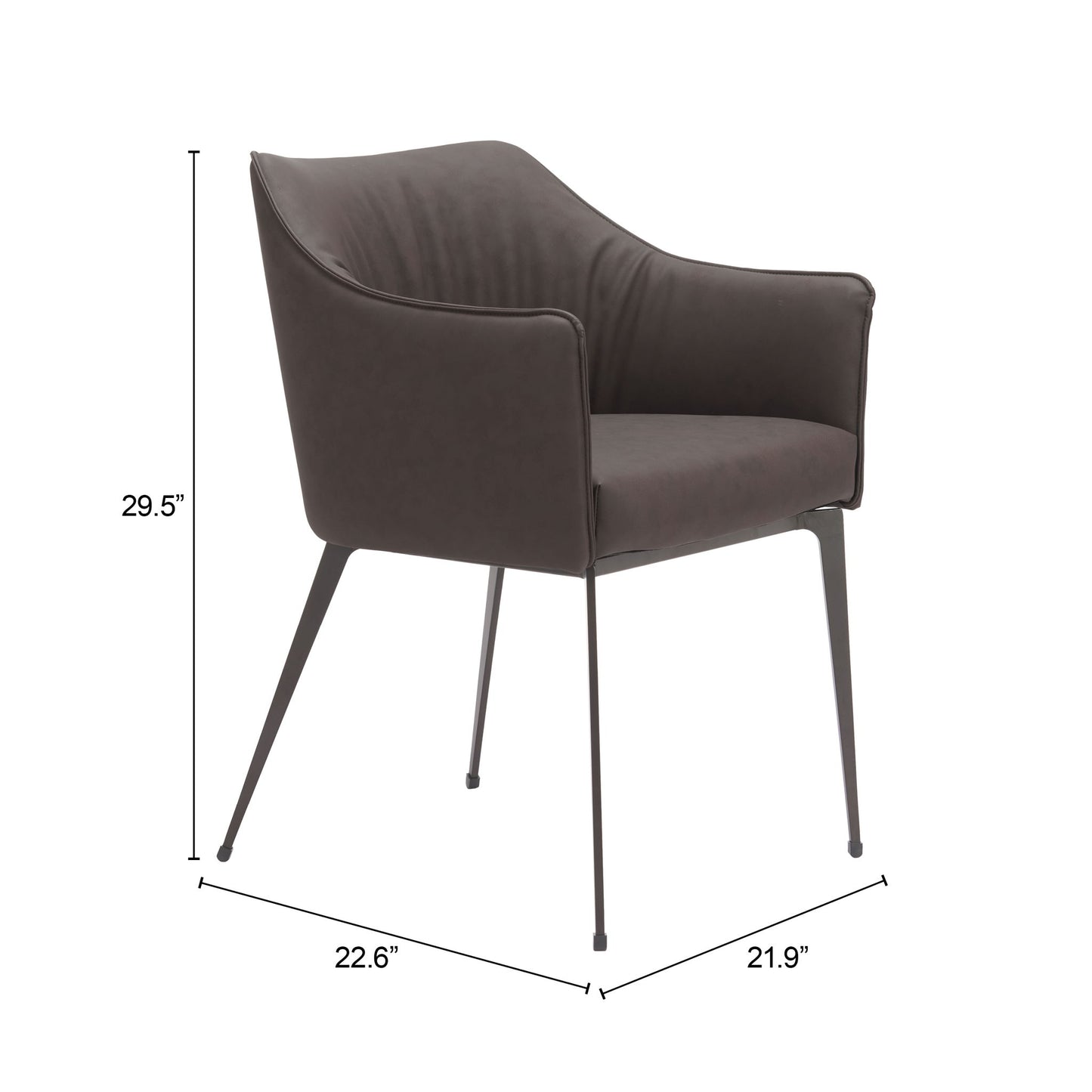 Belmont - Dining Chair - Brown