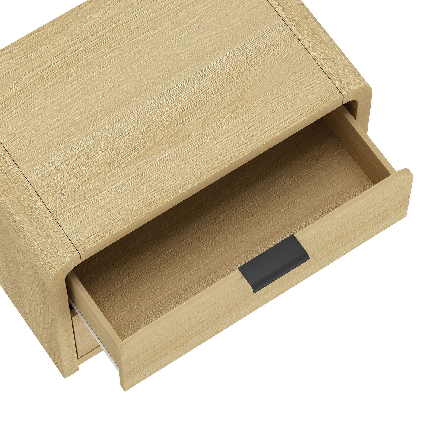 Manhattan Grace - Nightstand With Black Handles