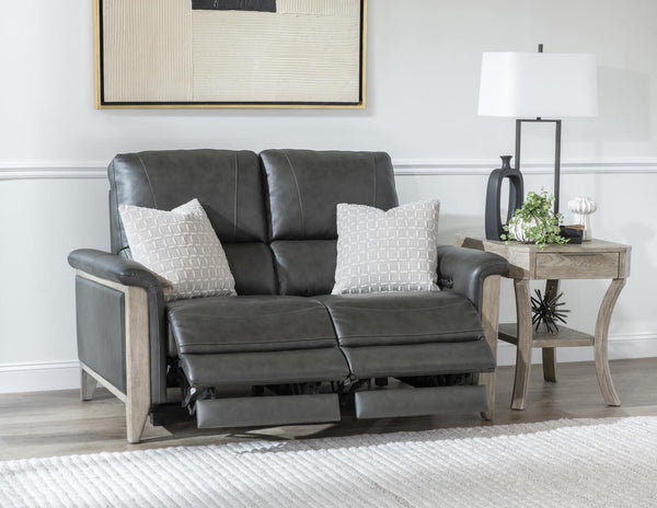 Esme Ravello - Loveseat - Iron / Halifax Flax
