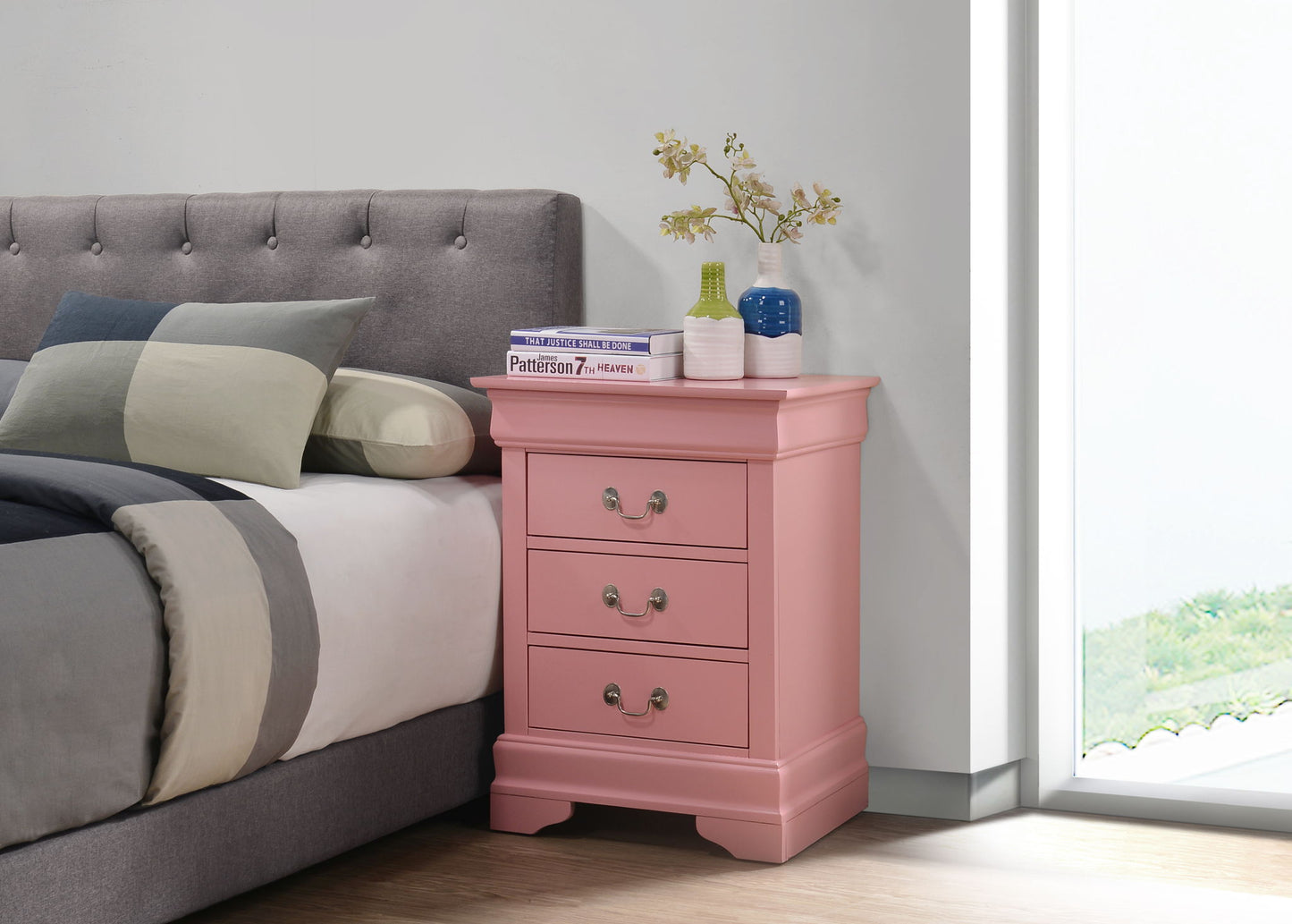 Glory Furniture - Louis Phillipe - Nightstand