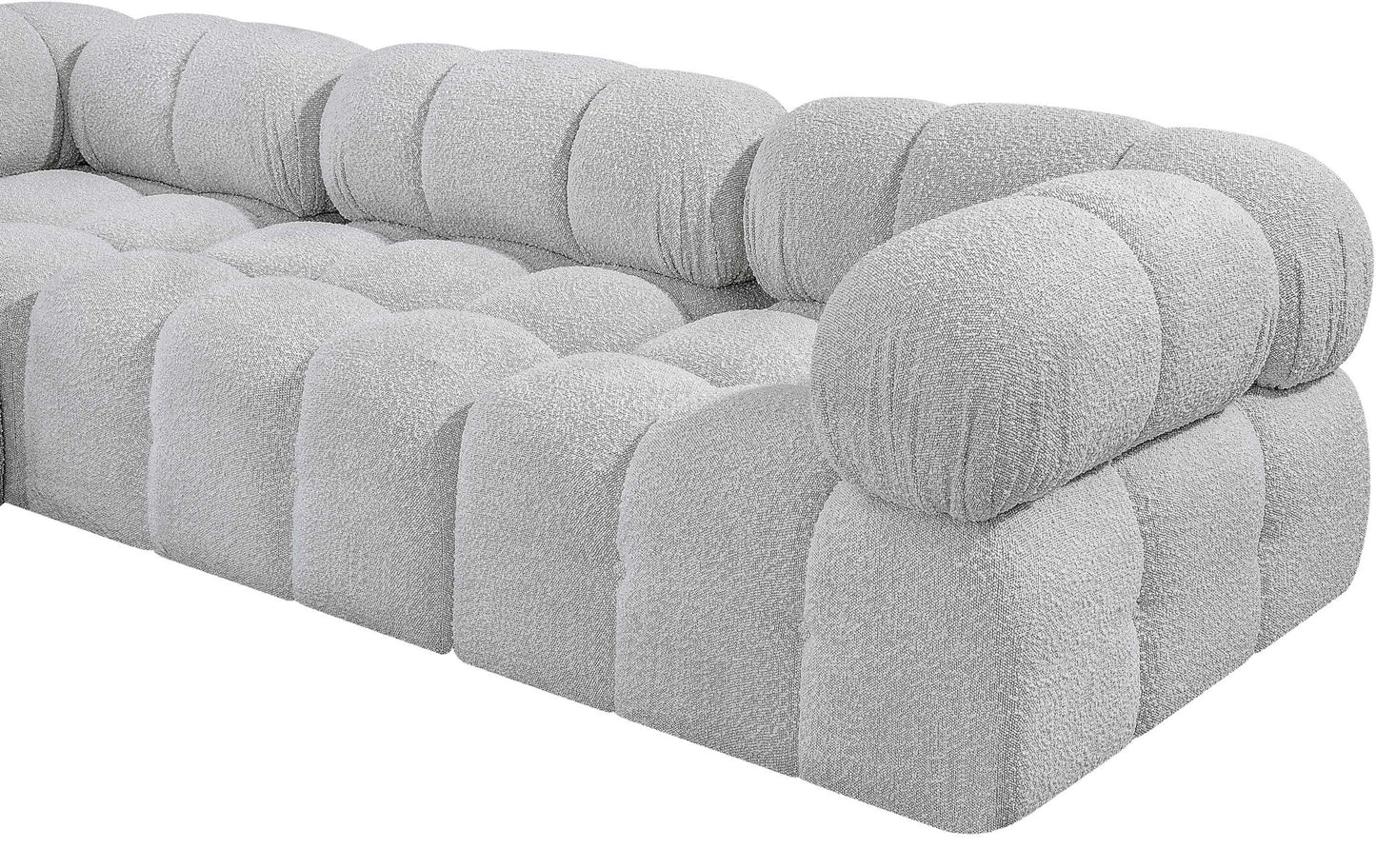 Ames - 4 Piece Fabric Modular Sectional