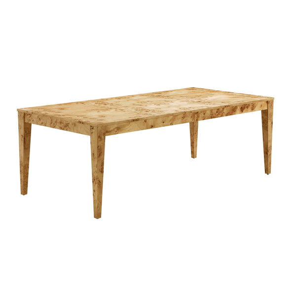 Brandyss - Rectangular Dining Table - Natural Burl
