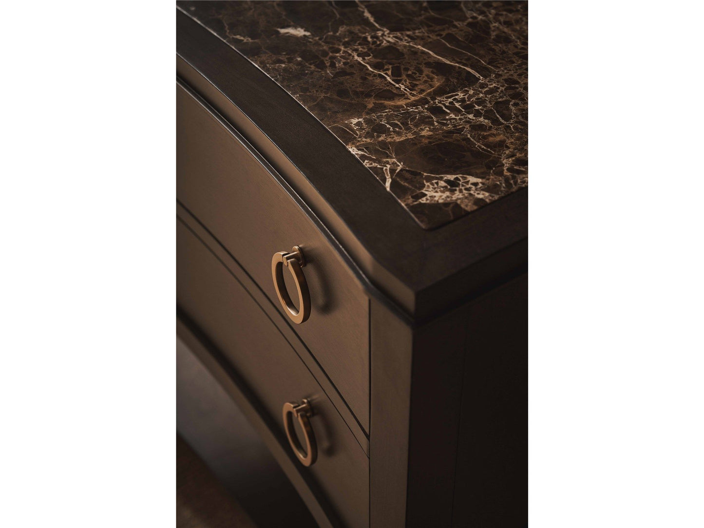 Fenwick - Emperador Nightstand - Dark Brown