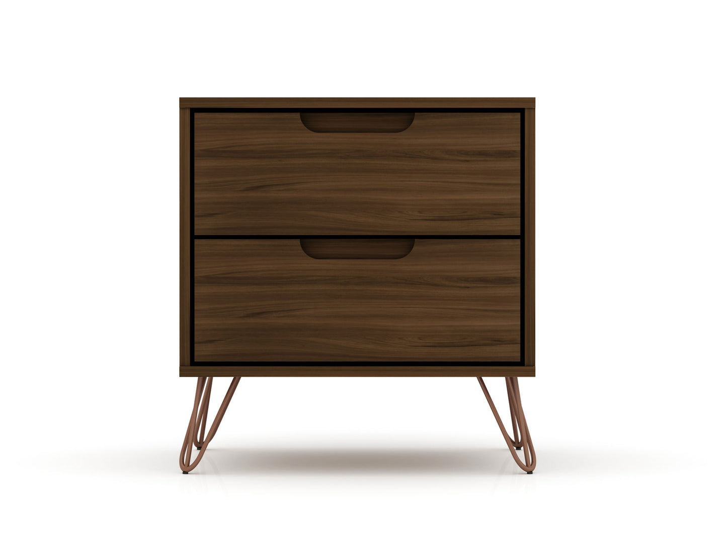 Manhattan Rockefeller - 2-Drawer Nightstand